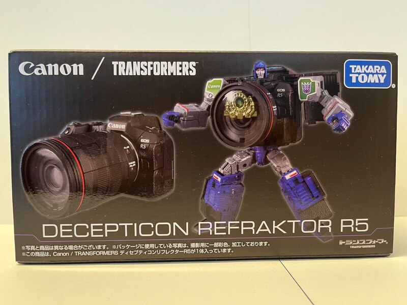 Package Image Of Takara TOMY Canon  Transformers Refraktor R5   (3 of 4)